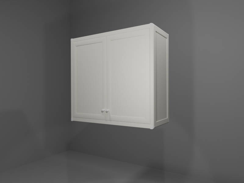 C601_B_01_AMG Scolapiatti in allumino-hpl da esterno/interno 80x33x73 cm 2 ante - immagine 1