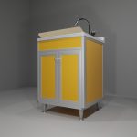 Lavatoio in allumino-hpl da esterno/interno 60x60x90 cm 2 ante