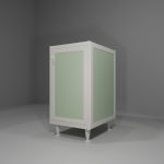 Base multiuso in allumino-hpl da esterno/interno 45x60x90 cm 1 anta pomello SX
