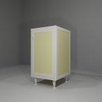 Base multiuso in allumino-hpl da esterno/interno 45x50x90 cm 1 anta pomello SX