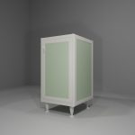 Base multiuso in allumino-hpl da esterno/interno 45x50x90 cm 1 anta pomello SX