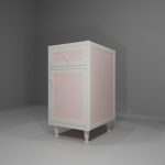 Base multiuso in allumino-hpl da esterno/interno 45x60x90 cm 1 cassetto + 1 anta pomello SX
