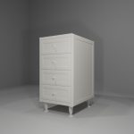 Base multiuso in allumino-hpl da esterno/interno 45x60x90 cm 4 cassetti