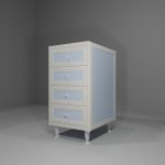 Base multiuso in allumino-hpl da esterno/interno 45x60x90 cm 4 cassetti