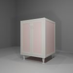 Base multiuso in allumino-hpl da esterno/interno 60x60x90 cm 2 ante