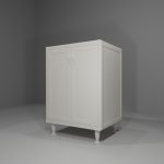 Base multiuso in allumino-hpl da esterno/interno 60x50x90 cm 2 ante