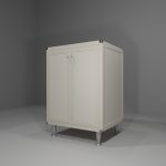 Base multiuso in allumino-hpl da esterno/interno 60x50x90 cm 2 ante