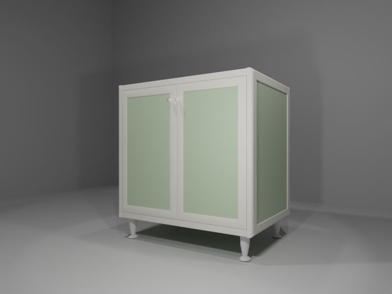 M30560_B_05_ANG Base multiuso in allumino-hpl da esterno/interno 80x60x90 cm 2 ante - immagine 1