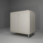 Base multiuso in allumino-hpl da esterno/interno 80x60x90 cm 2 ante