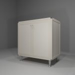 Base multiuso in allumino-hpl da esterno/interno 80x50x90 cm 2 ante