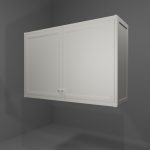 Pensile multiuso in allumino-hpl da esterno/interno 109x33x73 cm 2 ante