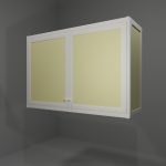 Pensile multiuso in allumino-hpl da esterno/interno 109x33x73 cm 2 ante